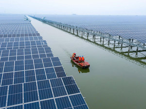 湖北省监利市 马嘶湖100MW 渔光互补储能项目