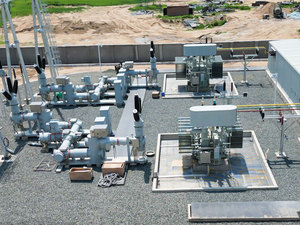 项目位于辽宁省阜新市彰武县哈尔套镇，总规划容量为48.6MW。本项目支架基础设计采用预应力管桩基础，